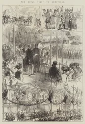 Der königliche Besuch in Sheffield